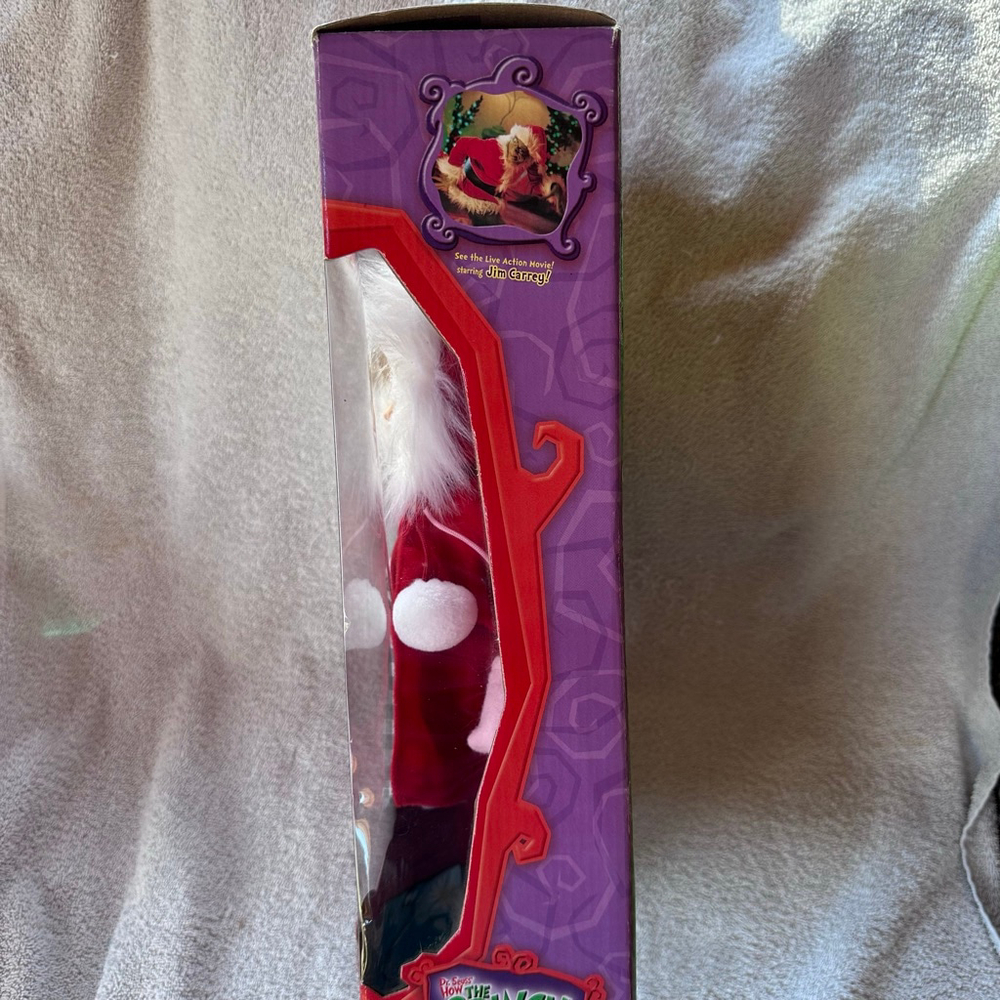 NIB VTG 2000 Playmates Dr Seuss The Grinch Whobilation Hair Cindy Lou Who Doll - Picture 9 of 15